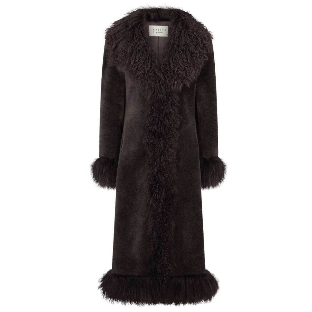 🤎 ISO Charlotte Simone Donna Coat - Chocolate Brown 🤎